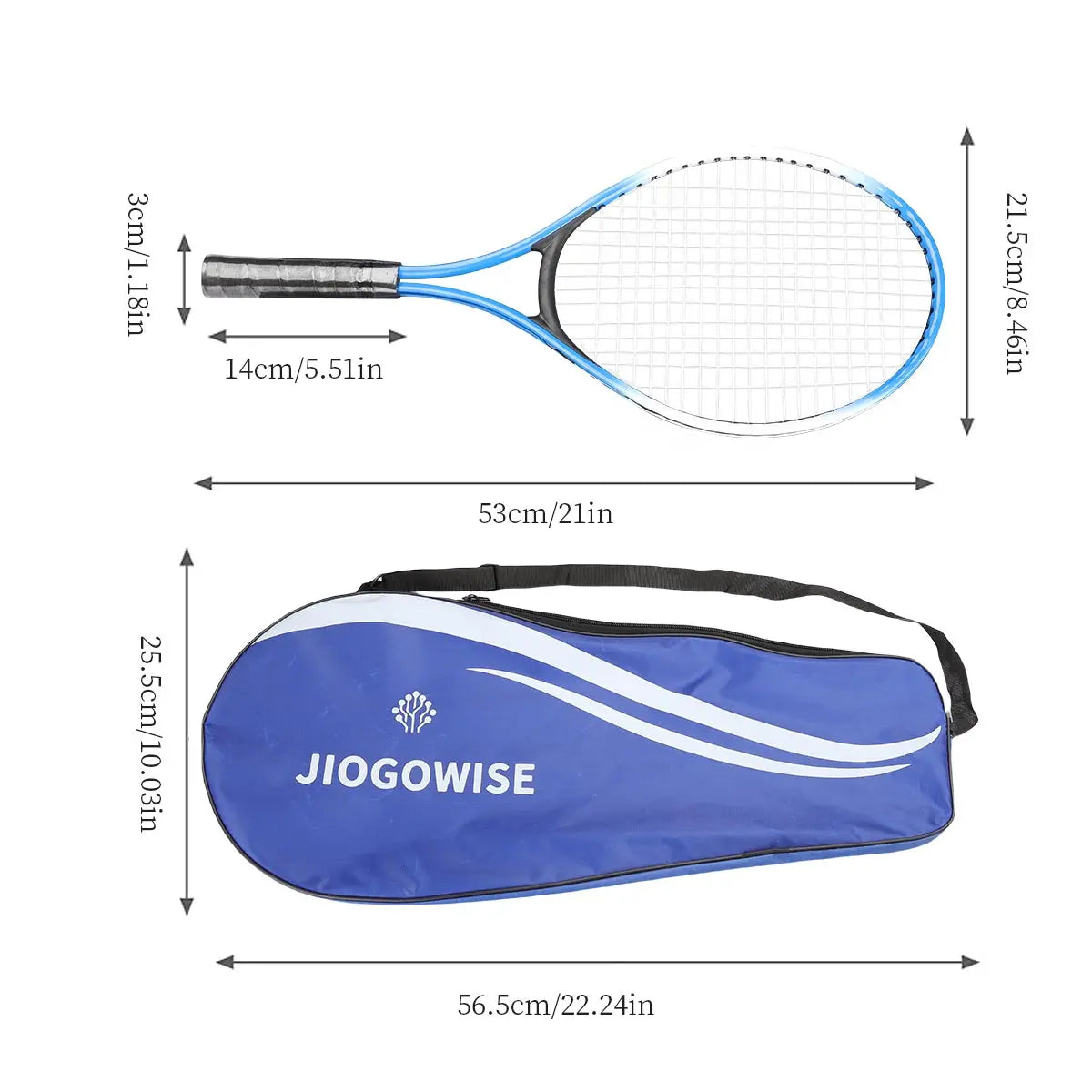 2pcs Tennis Rackets Included Tennis Bag - SATSUNSPORT