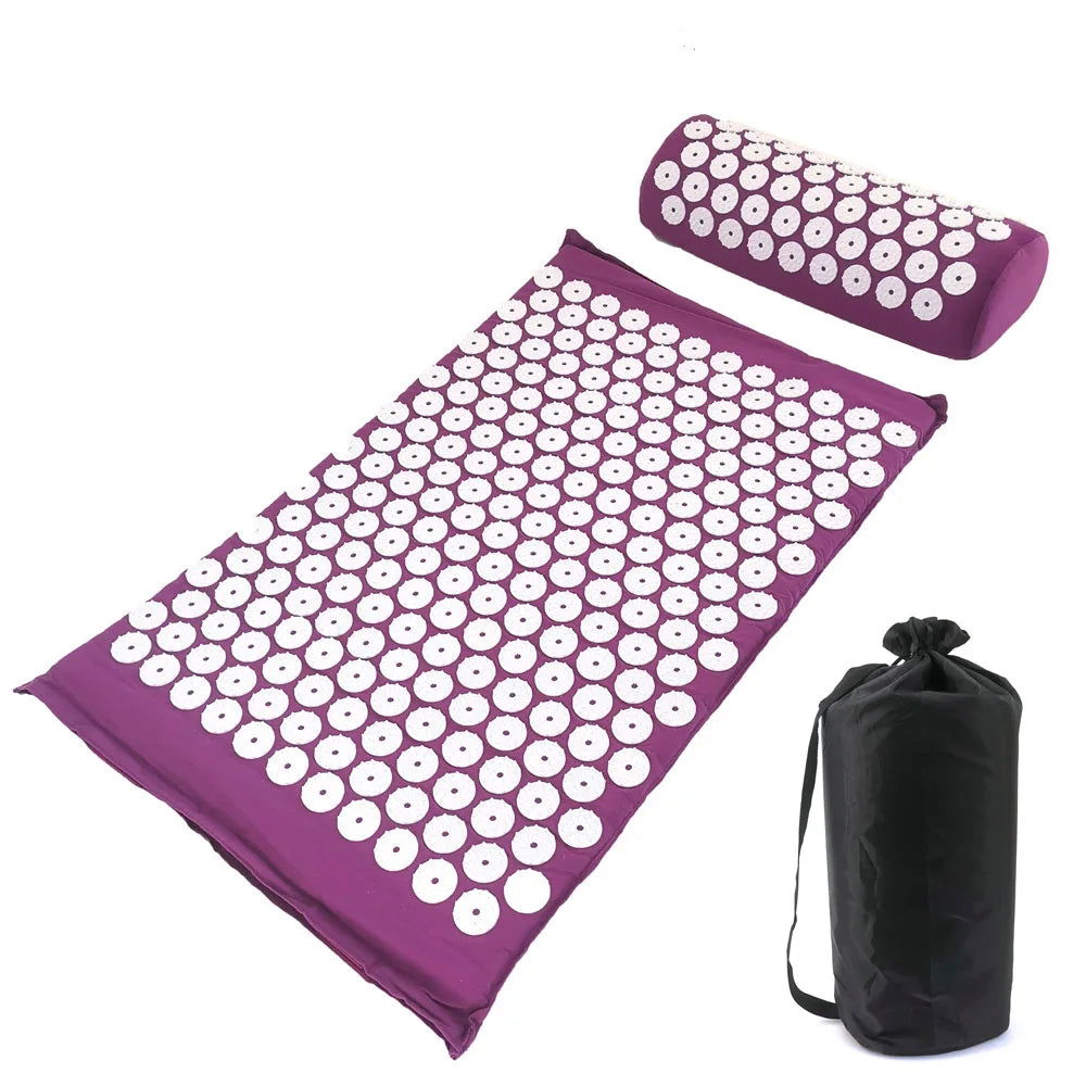 Acupressure Yoga Mat for Stress Reduction - SATSUNSPORT