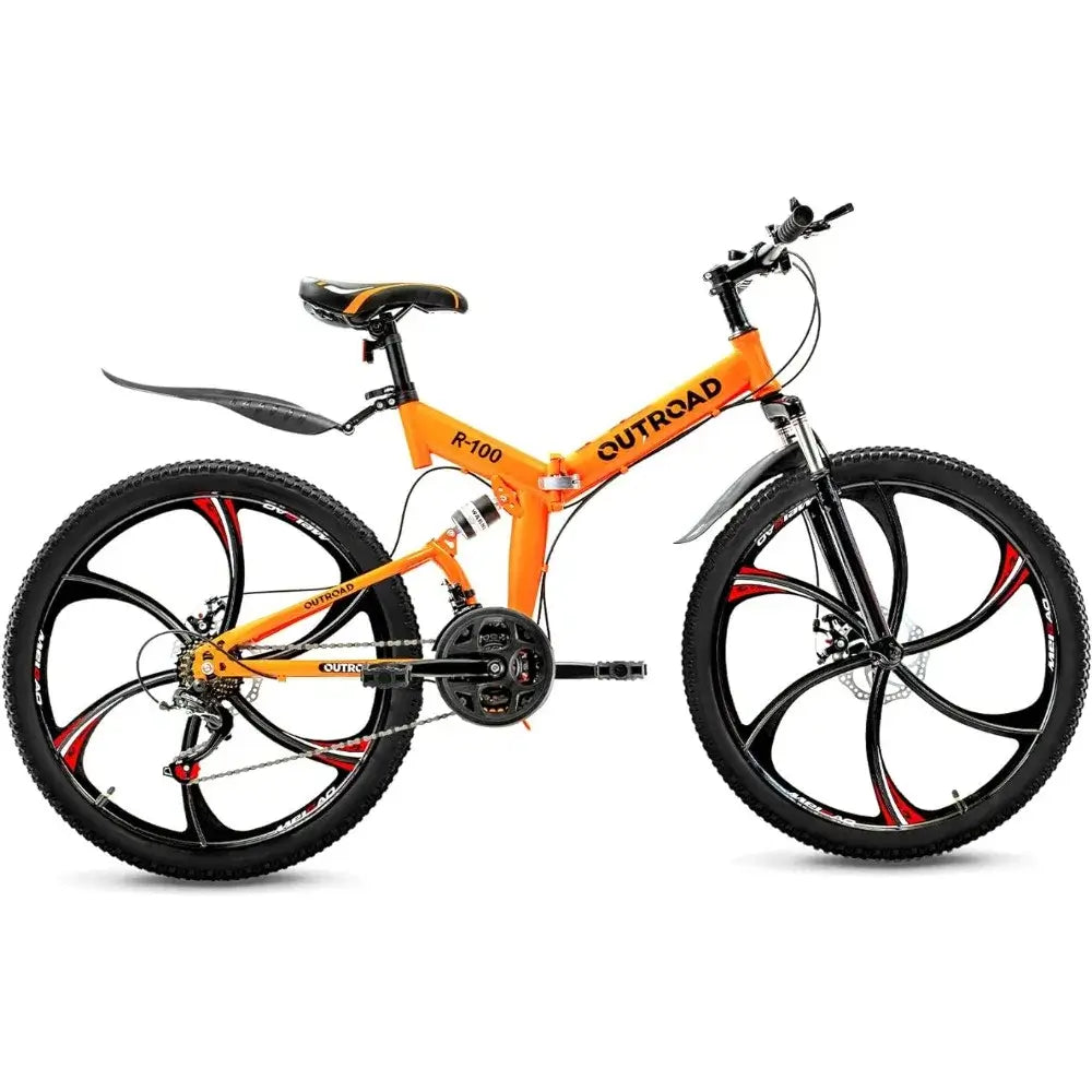 Adventure Folding Mountain Bike - SATSUNSPORT