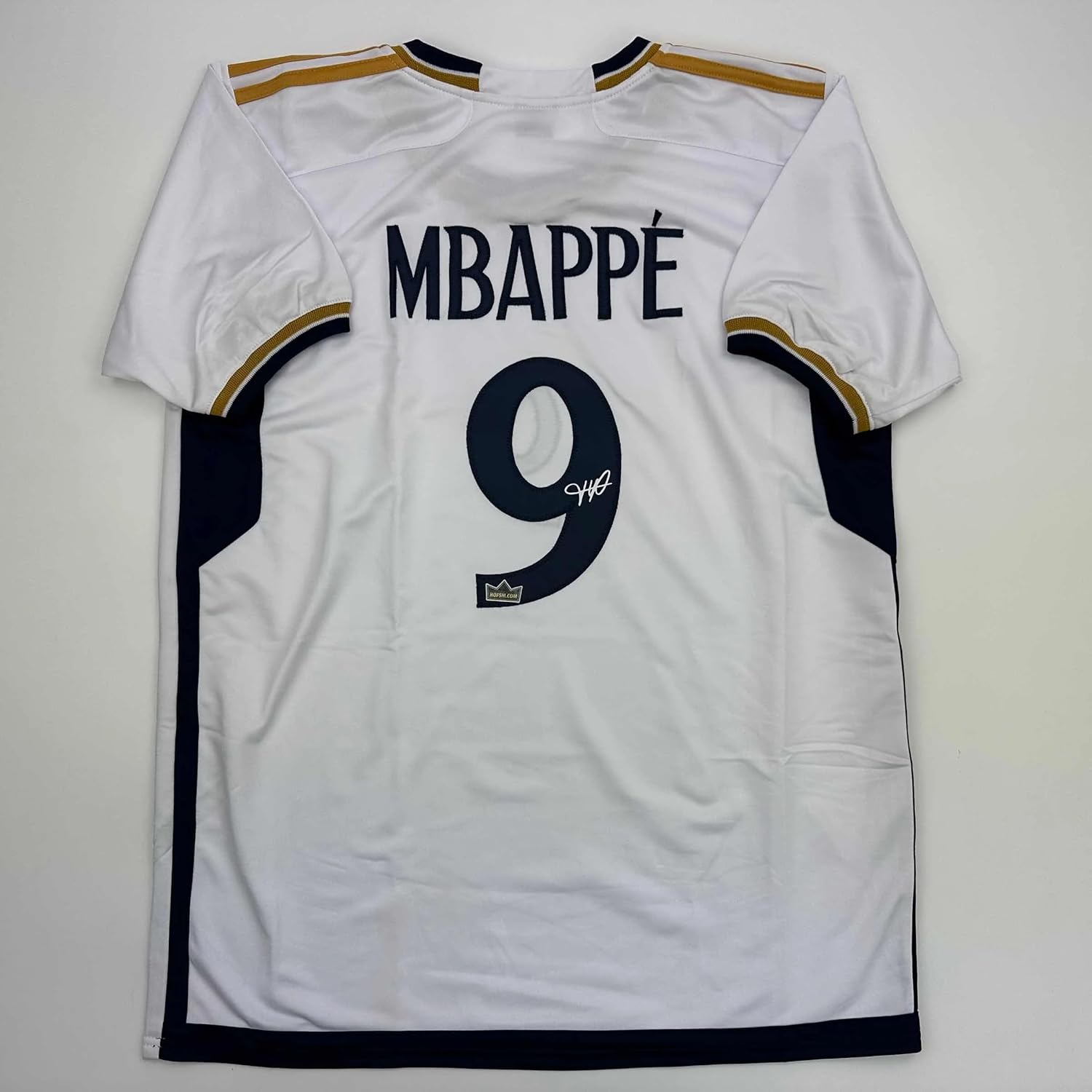 Autographed Kylian Mbappe Real Madrid  Jersey - SATSUNSPORT