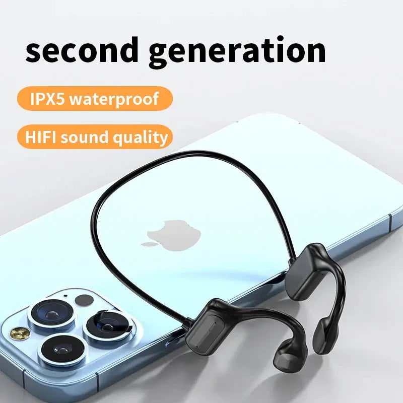 Bone Conduction Wireless Bluetooth Sport Headset - SATSUNSPORT