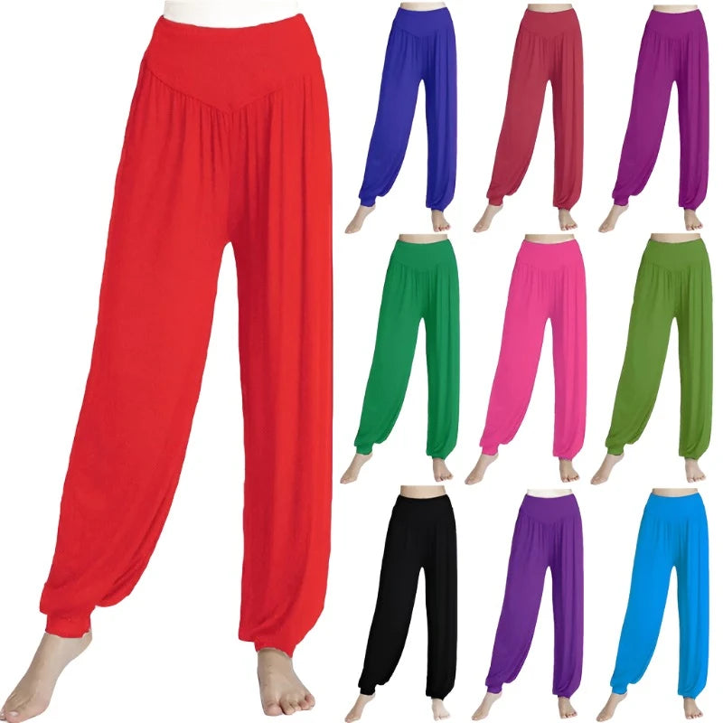 Dance Pants Women's Modal Wide-Legged satsunsport 16.99$
