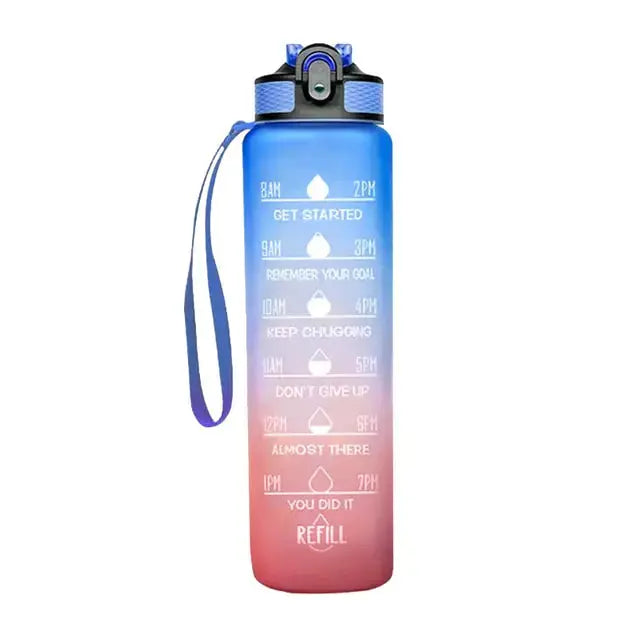 Water Bottle With Time Marker SATSUNSPORT