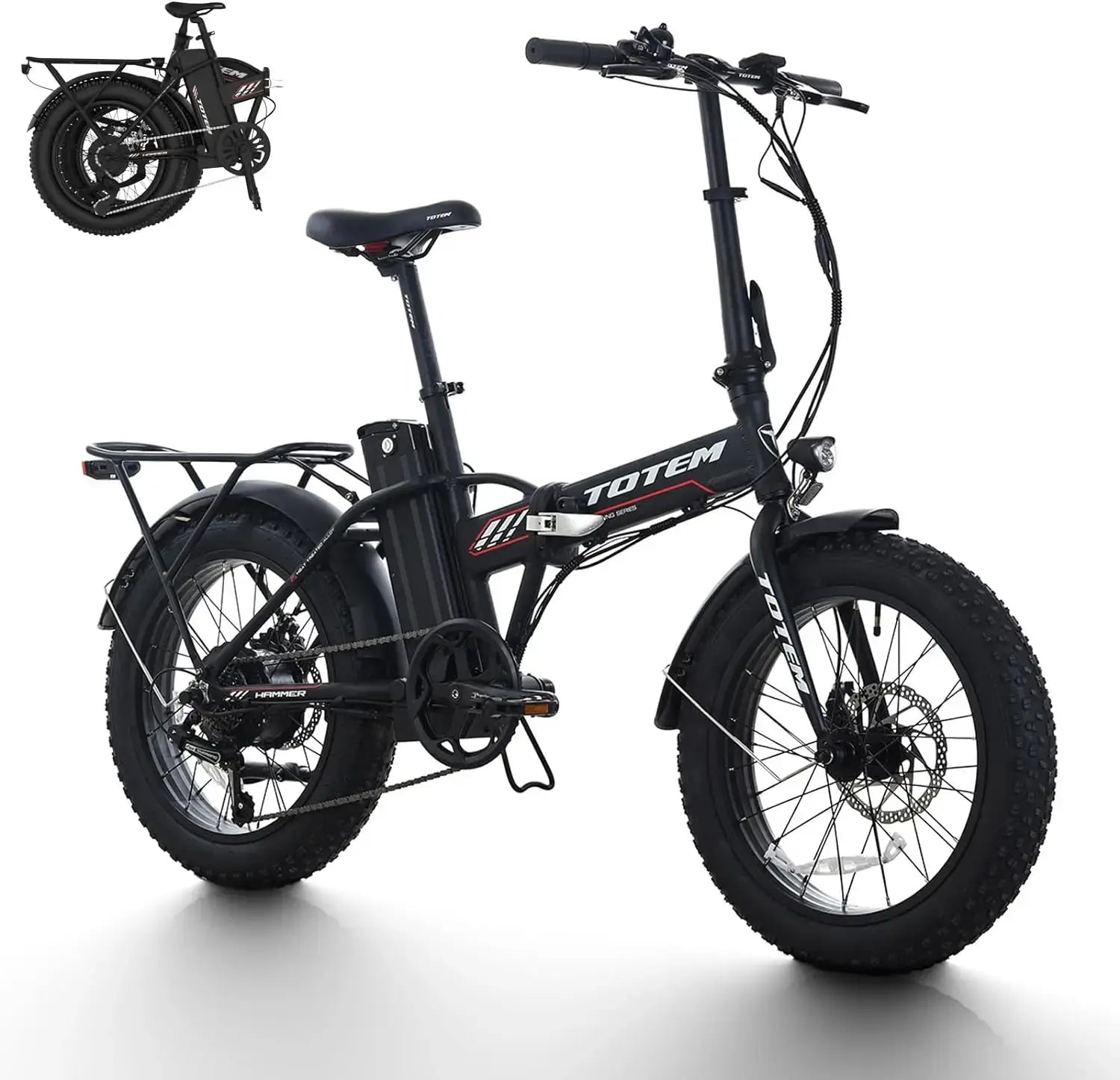 Powerful Folding Electric Bike - SATSUNSPORT