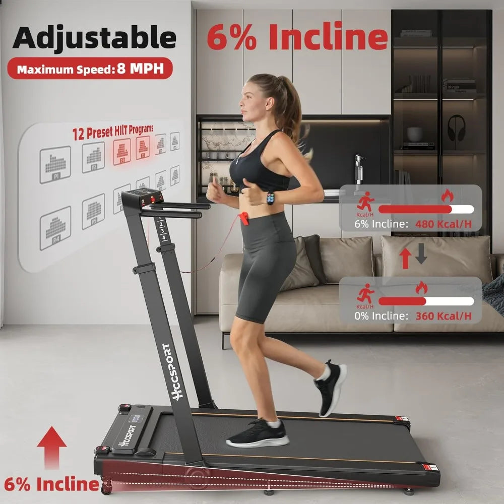 Treadmill With Incline - SATSUNSPORT
