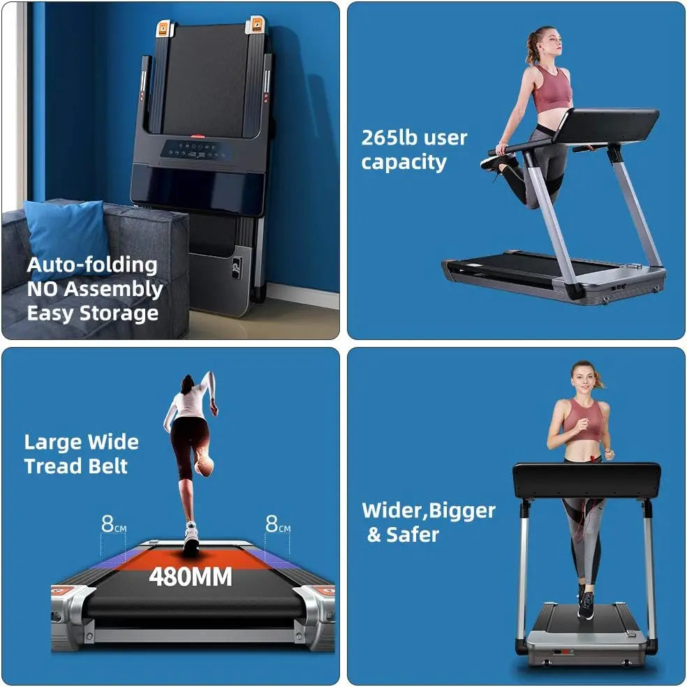 Treadmill Desk Motorized For Home - SATSUNSPORT