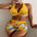 Swimsuit 2-piece Set - SATSUNSPORT