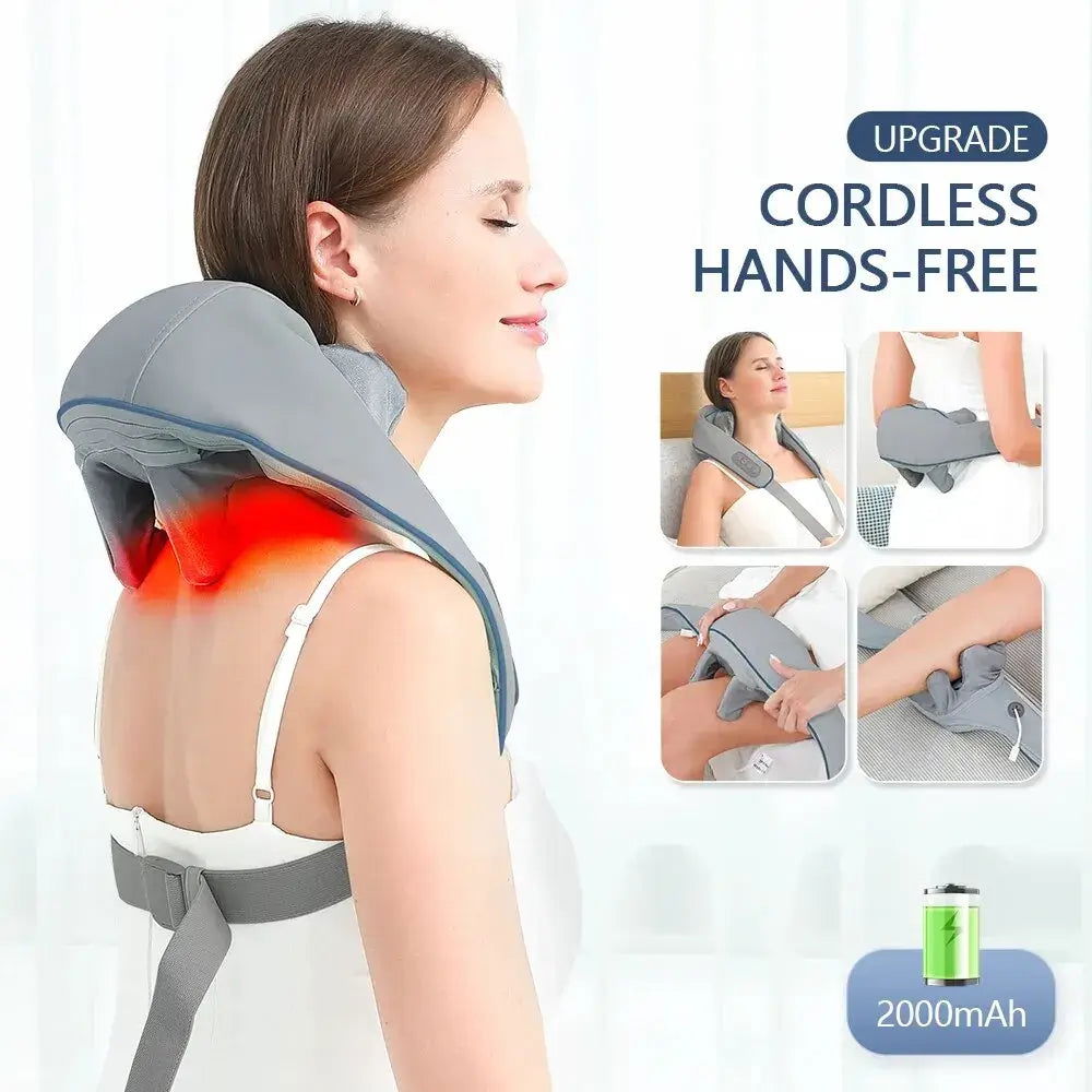 Wireless Neck And Back Massager - SATSUNSPORT