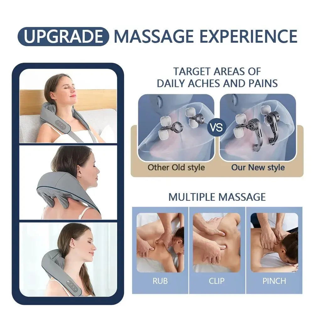 Wireless Neck And Back Massager - SATSUNSPORT